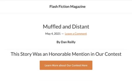 Flash Fiction - publisher of Dan Reilly short fiction